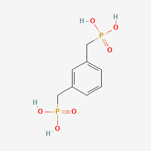 molecular formula C8H12O6P2 B1357465 m-Xylylenediphosphonic Acid CAS No. 144052-40-4