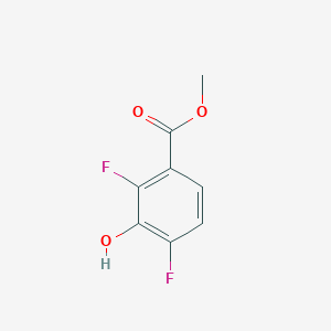 molecular formula C8H6F2O3 B1357467 2,4-二氟-3-羟基苯甲酸甲酯 CAS No. 194804-80-3