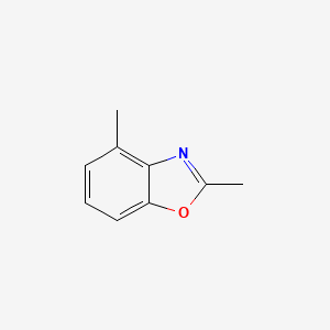 molecular formula C9H9NO B1357470 2,4-Dimethylbenzoxazole CAS No. 72692-90-1