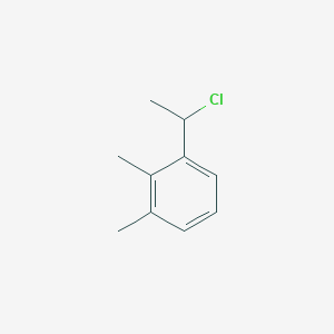 molecular formula C10H13Cl B1357474 1-(1-Chloroethyl)-2,3-dimethylbenzene CAS No. 60907-88-2