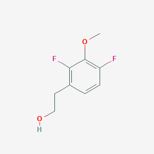 molecular formula C9H10F2O2 B13574900 2-(2,4-Difluoro-3-methoxyphenyl)ethan-1-ol 