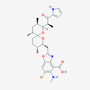 molecular formula C29H36BrN3O6 B013575 4-Bromo A23187 CAS No. 76455-48-6