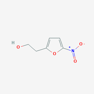 molecular formula C6H7NO4 B13575030 2-(5-Nitrofuran-2-yl)ethan-1-ol 