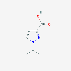 molecular formula C7H10N2O2 B1357515 1-异丙基-1H-吡唑-3-羧酸 CAS No. 942631-65-4