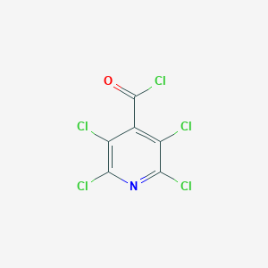 molecular formula C6Cl5NO B1357588 2,3,5,6-Tetrachloroisonicotinoyl chloride CAS No. 42935-09-1