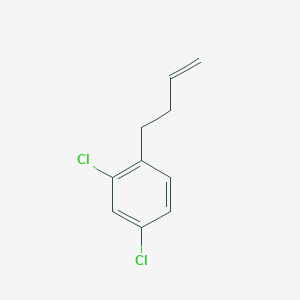 molecular formula C10H10Cl2 B1357591 4-(2,4-Dichlorophenyl)-1-butene CAS No. 3047-22-1