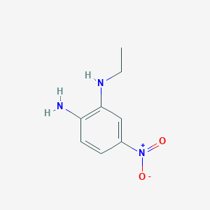 molecular formula C8H11N3O2 B13575989 N1-ethyl-5-nitrobenzene-1,2-diamine 