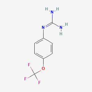 1-[4-(Trifluoromethoxy)phenyl]guanidine