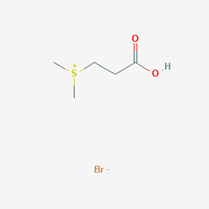 molecular formula C5H11BrO2S B1357614 (2-Carboxyethyl)dimethylsulfonium Bromide CAS No. 20986-22-5
