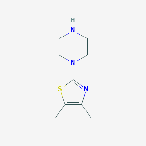 4,5-Dimethyl-2-(piperazin-1-yl)thiazole