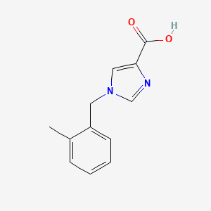 1-(2-methylbenzyl)-1H-imidazole-4-carboxylic acid