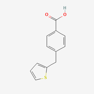 4-[(Thiophen-2-yl)methyl]benzoic acid