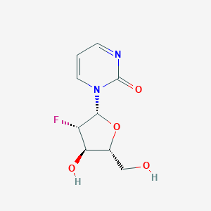 molecular formula C9H11FN2O4 B135765 2'-Arafluorozebularine CAS No. 136675-88-2