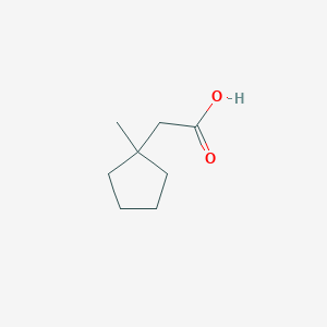 2-(1-Methylcyclopentyl)acetic acid