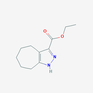Ethyl 2,4,5,6,7,8-hexahydrocyclohepta[c]pyrazole-3-carboxylate