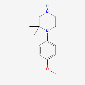 1-(4-Methoxyphenyl)-2,2-dimethylpiperazine