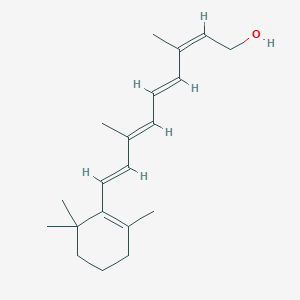 molecular formula C20H30O B135769 13-cis-Retinol CAS No. 2052-63-3