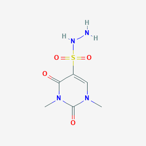 1,3-Dimethyl-2,4-dioxo-1,2,3,4-tetrahydropyrimidine-5-sulfonohydrazide