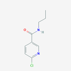6-chloro-N-propylpyridine-3-carboxamide