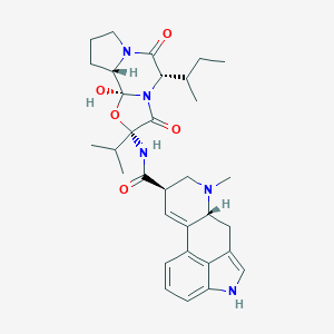 molecular formula C₃₂H₄₁N₅O₅ B135771 5'alpha(S)-sec-Butyl-12'-hydroxy-2'-isopropylergotaman-3',6',18-trione CAS No. 20315-46-2