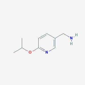 [6-(Propan-2-yloxy)pyridin-3-yl]methanamine