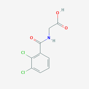 2-[(2,3-Dichlorophenyl)formamido]acetic acid