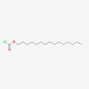 molecular formula C16H31ClO2 B1357741 Pentadecyl carbonochloridate CAS No. 81705-90-0