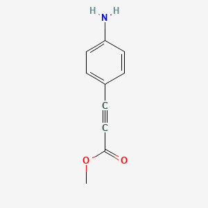 Methyl 3-(4-aminophenyl)prop-2-ynoate