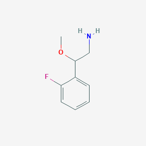 2-(2-Fluorophenyl)-2-methoxyethanamine