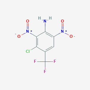 3-Chloro-2,6-dinitro-4-(trifluoromethyl)aniline