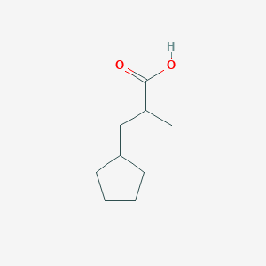 3-Cyclopentyl-2-methylpropanoic acid