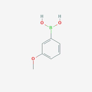 molecular formula C7H9BO3 B135778 3-甲氧基苯硼酸 CAS No. 10365-98-7