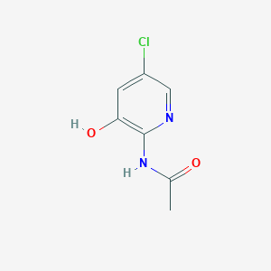 N-(5-chloro-3-hydroxypyridin-2-yl)acetamide