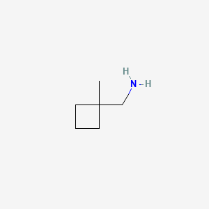 molecular formula C6H13N B1357793 (1-Methylcyclobutyl)methanamine CAS No. 933722-69-1
