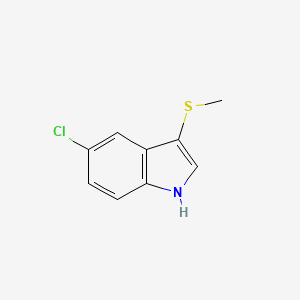5-Chloro-3-(methylthio)-1H-indole