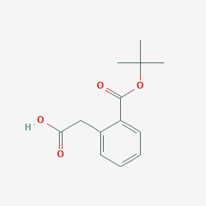 2-Carboxymethyl-benzoic acid tert-butyl ester
