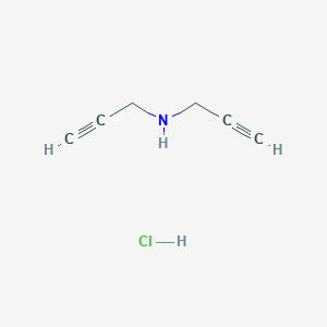 molecular formula C6H8ClN B1357806 Di(prop-2-yn-1-yl)amine hydrochloride CAS No. 93282-90-7