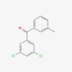 3,5-Dichloro-3'-methylbenzophenone