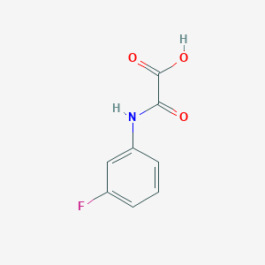 [(3-Fluorophenyl)amino](oxo)acetic acid