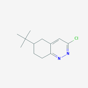 6-(Tert-butyl)-3-chloro-5,6,7,8-tetrahydrocinnoline
