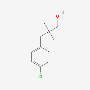 3-(4-Chlorophenyl)-2,2-dimethylpropan-1-ol