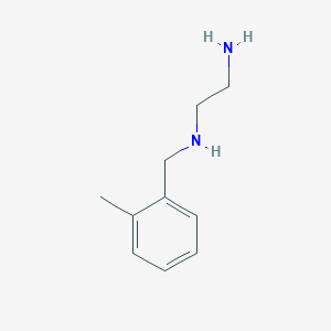 molecular formula C10H16N2 B1357860 N-(2-aminoethyl)-N-(2-methylbenzyl)amine CAS No. 622373-91-5