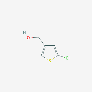 molecular formula C5H5ClOS B1357866 (5-Chlorothiophen-3-YL)methanol CAS No. 73919-87-6