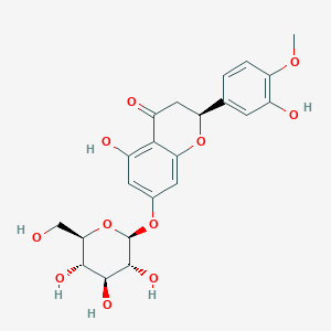 molecular formula C22H24O11 B135788 Hesperetin 7-O-glucoside CAS No. 31712-49-9