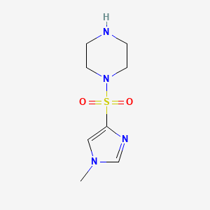 1-(1-methyl-1H-imidazol-4-ylsulfonyl)piperazine
