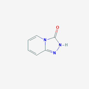 molecular formula C6H5N3O B135791 Triazolopyridinone CAS No. 6969-71-7