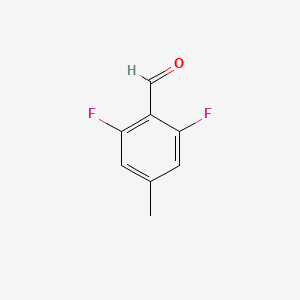 molecular formula C8H6F2O B1357947 2,6-Difluoro-4-methylbenzaldehyde CAS No. 1201597-22-9