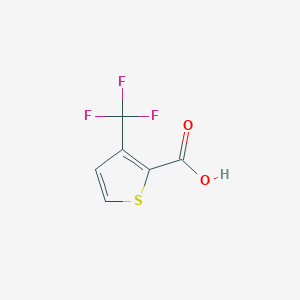 molecular formula C6H3F3O2S B1357963 3-(Trifluoromethyl)thiophene-2-carboxylic acid CAS No. 767337-59-7