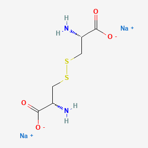 molecular formula C6H10N2Na2O4S2 B1357971 Disodium L-cystinate CAS No. 64704-23-0