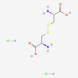 molecular formula C6H13ClN2O4S2 B1357973 L-cystine hydrochloride CAS No. 30925-07-6